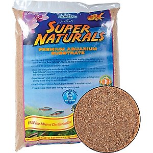 CaribSea Super Naturals Sunset Gold Aquarium Substrate, 40-lb bag