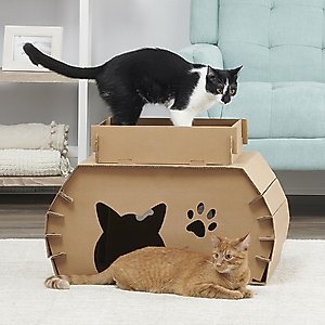 Carlson Pet Products Cat Camper & Scratcher