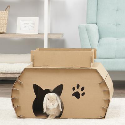 Show full view: Carlson Pet Products Cat Camper & Scratcher slide 4 of 7