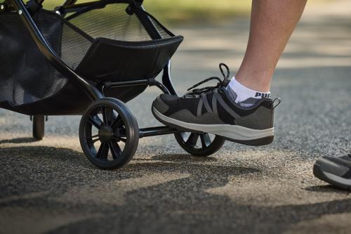 Show full view: Carlson Pet Products Deluxe Dog Stroller, Black, Large, Collapsable, Travel slide 6 of 7