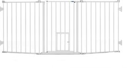 Carlson Pet Products Flexi Walk-Thru Dog Gate with Pet Door, 30-in slide 2 of 3