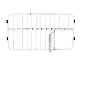 Carlson Pet Products Mini Tuffy Expandable Dog Gate with Pet Door