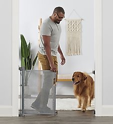 Carlson Pet Products Retractable Safety Dog Gate, Gray, Large slide 2 of 6