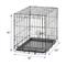 Show in main carousel: Carlson Pet Products Secure & Compact Single Door Collapsible Wire Dog Crate, Small slide 3 of 12