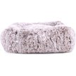 Show in main carousel: Carolina Pet Faux Fur Kuddler Bolster Dog Bed with Removable Cover, Brown, Large slide 3 of 8
