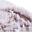 Show in main carousel: Carolina Pet Faux Fur Kuddler Bolster Dog Bed with Removable Cover, Brown, Large slide 7 of 8