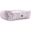 Show in main carousel: Carolina Pet Faux Fur Kuddler Bolster Dog Bed with Removable Cover, Brown, Large slide 2 of 8
