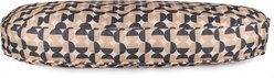 Carolina Pet Oval Lounger Pillow Dog Bed with Removable Cover, Natural Geo, X-Large