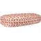 Show in main carousel: Carolina Pet Oval Lounger Pillow Dog Bed with Removable Cover, Rosy Geo, Large slide 2 of 10