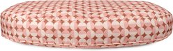 Carolina Pet Oval Lounger Pillow Dog Bed with Removable Cover, Rosy Geo, X-Large