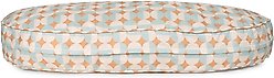 Carolina Pet Oval Lounger Pillow Dog Bed with Removable Cover, Sunny Geo, X-Large slide 2 of 9