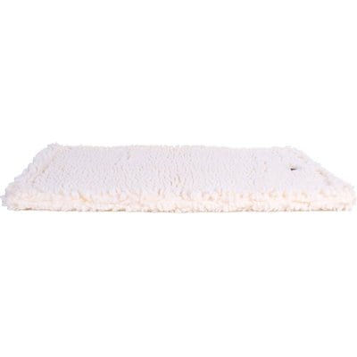 Carolina Pet Carolina Pet Sherpa Comfort Cushion Pillow Dog Bed, Natural, Large