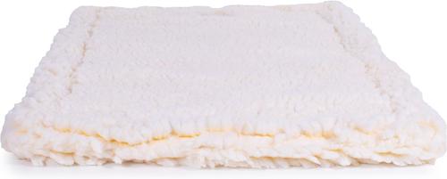 Show full view: Carolina Pet Sherpa Comfort Cushion Pillow Dog Bed, Natural, Large slide 3 of 7