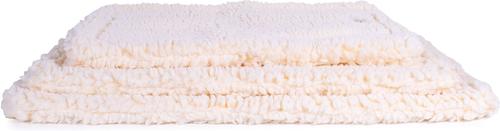 Show full view: Carolina Pet Sherpa Comfort Cushion Pillow Dog Bed, Natural, Large slide 6 of 7