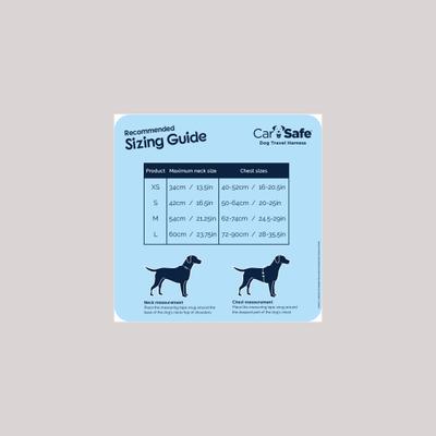 Show full view: CarSafe Travel Dog Harness, Blue, Medium slide 6 of 6