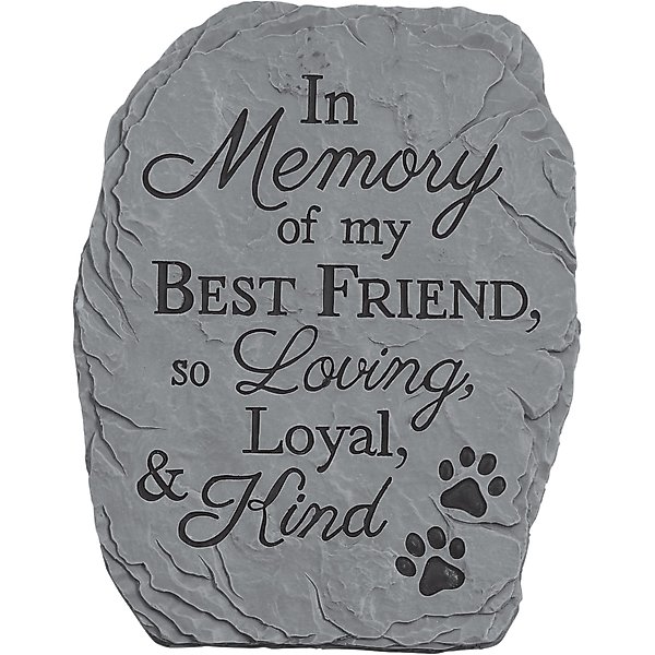 Carson Industries In Memory of Friend & Companion Garden Stone