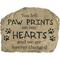 Show in main carousel: Carson Industries Paw Prints On Our Hearts Sand Stone slide 1 of 3