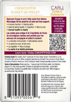 Show full view: Caru Classic Chicken Stew Grain-Free Wet Cat Food, 5.5-oz, case of 12 slide 3 of 9