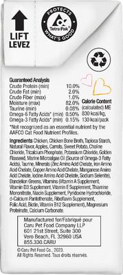 Show full view: Caru Classic Chicken Stew Grain-Free Wet Cat Food, 5.5-oz, case of 12 slide 7 of 9