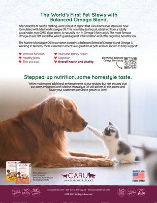 Show full view: Caru Classic Wild Salmon & Turkey Stew Grain-Free Wet Cat Food, 5.5-oz, case of 12 slide 6 of 9