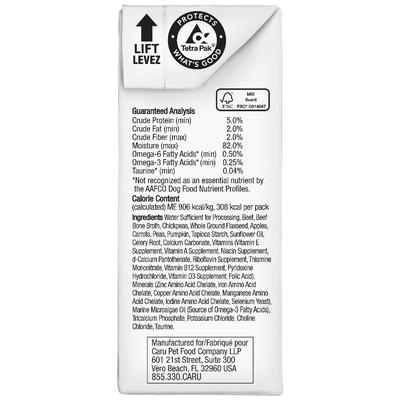 Show full view: Caru Daily Dish Beef Stew Grain-Free Wet Dog Food, 12-oz, case of 12 slide 8 of 10