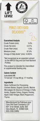 Show full view: Caru Free Range Chicken Bone Broth Human-Grade Dog & Cat Wet Food Topper, 1.1-lb box slide 7 of 11