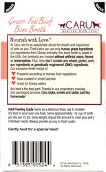 Caru Grass-Fed Beef Bone Broth Human-Grade Dog & Cat Wet Food Topper, 1.1-lb box slide 2 of 9