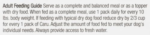 Show full view: Caru Real Turkey Stew Grain-Free Wet Dog Food, 12-oz, case of 12 slide 9 of 11