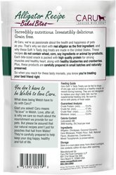 Caru Soft 'n Tasty Baked Bites Alligator Recipe Grain-Free Dog Treats, 3.5-oz bag slide 2 of 3