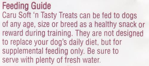 Show full view: Caru Soft 'n Tasty Baked Bites Beef Recipe Grain-Free Dog Treats, 4-oz bag slide 7 of 9