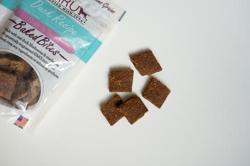 Show full view: Caru Soft 'n Tasty Baked Bites Duck Recipe Grain-Free Dog Treats, 3.5-oz bag slide 4 of 5