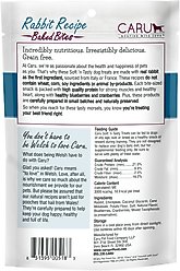 Caru Soft 'n Tasty Baked Bites Rabbit Recipe Grain-Free Dog Treats, 3.5-oz bag slide 2 of 3