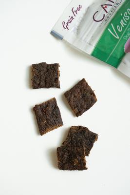 Show full view: Caru Soft 'n Tasty Baked Bites Venison Recipe Grain-Free Dog Treats, 3.5-oz bag slide 4 of 6