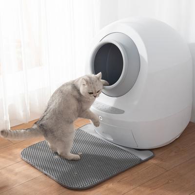 Show full view: Casa Leo Leo's Loo Cat Litter Box Mat, Grey slide 7 of 11