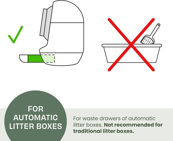Show full view: Casa Leo Leo's Loo Lavender Scented Self-Cleaning Drawstring Waste Drawer Box Liners, 25 count slide 3 of 8