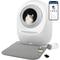 Show in main carousel: Casa Leo Leo's Loo Too WiFi Enabled Automatic Self-Cleaning Cat Litter Box Variety Pack, Leo Gray slide 1 of 10