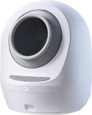 Show full view: Casa Leo Leo's Loo Too WiFi Enabled Automatic Self-Cleaning Cat Litter Box Variety Pack, Leo Gray slide 7 of 10