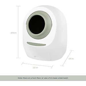 Casa Leo Leo's Loo Too Wifi Enabled Cat Litter Box, Avocado Green