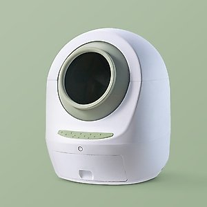 Casa Leo Leo's Loo Too Wifi Enabled Cat Litter Box, Avocado Green