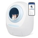 Casa Leo Leo's Loo Too Wifi Enabled Cat Litter Box, Baby Blue