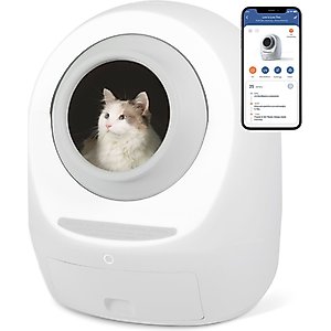 Casa Leo Leo's Loo Too Wifi Enabled Cat Litter Box, Leo Gray