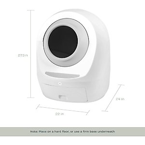 Casa Leo Leo's Loo Too Wifi Enabled Cat Litter Box, Leo Gray