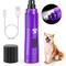 Show in main carousel: Casfuy 2-Speed Electric Dog Nail Grinder with LED Light, Purple slide 1 of 7