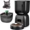 Show in main carousel: Casfuy 2-in-1 Automatic Cat Feeder & Water Fountain Set, Black, 3-L & 2-L slide 1 of 10