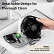 Show in main carousel: Casfuy 2-in-1 Automatic Cat Feeder & Water Fountain Set, Black, 3-L & 2-L slide 7 of 10