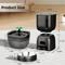 Show in main carousel: Casfuy 2-in-1 Automatic Cat Feeder & Water Fountain Set, Black, 3-L & 2-L slide 8 of 10