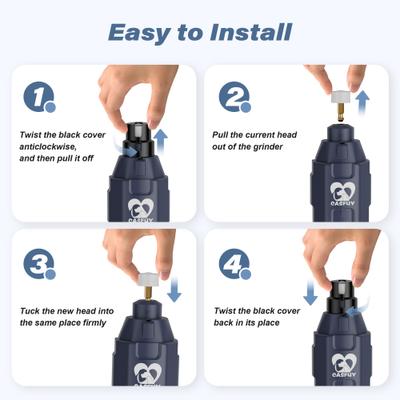 Show full view: Casfuy Dog Nail Grinder Replacement Head slide 4 of 6