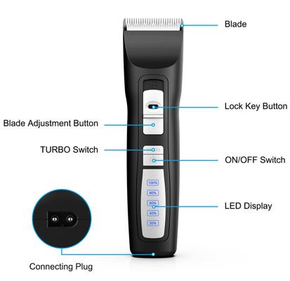 Show full view: Casfuy Energy Saving Dog & Cat Hair Grooming Clippers slide 6 of 9