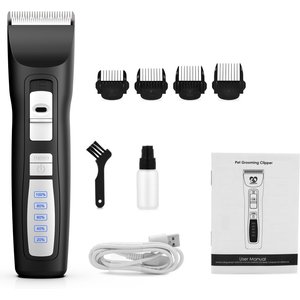 Casfuy Energy Saving Dog & Cat Hair Grooming Clippers