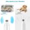 Show in main carousel: Casfuy LED Light Electric Dog & Cat Nail Grinder, White slide 5 of 8